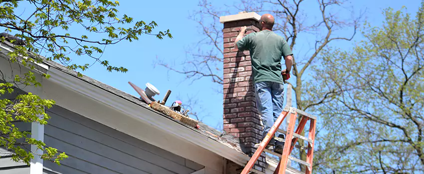 Vinyl and PVC Chimney Flashing Installation in Rubidoux, CA