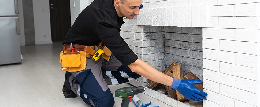 Fireplace Damaged Damper Frame Repair Services in Rubidoux, California